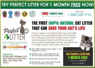 Cats - Medical litter free trial offer