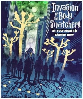 Homeless pets - Kill film posters - 08 Invasion of The Body Snatchers 1978 blue poster