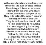 Homeless pets - Kill poem
