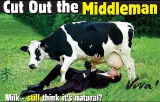 Factory farming - dairy cattle out the middleman