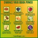 Message - Foods beneficial brain power