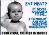 Vegan - born vegan rest taught