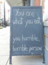Vegan - truth reasons you are what you eat you horrible person