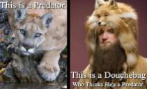 Fur and skin trade - Fur coat this is a predator this is a douchebag