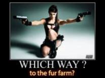 Fur and skin trade - Fur farms which way to the fur farm