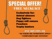 Trophy hunters - Revenge hanging free necklace