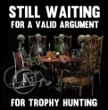 Trophy hunters - Waiting skeletons 13 table