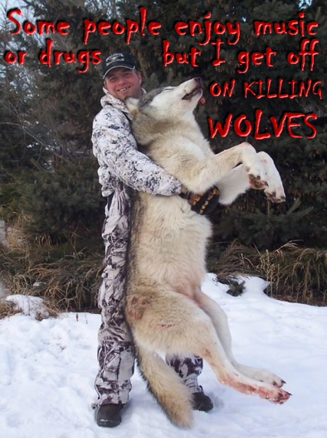 Trophy hunters - Wolves I get off on killing
